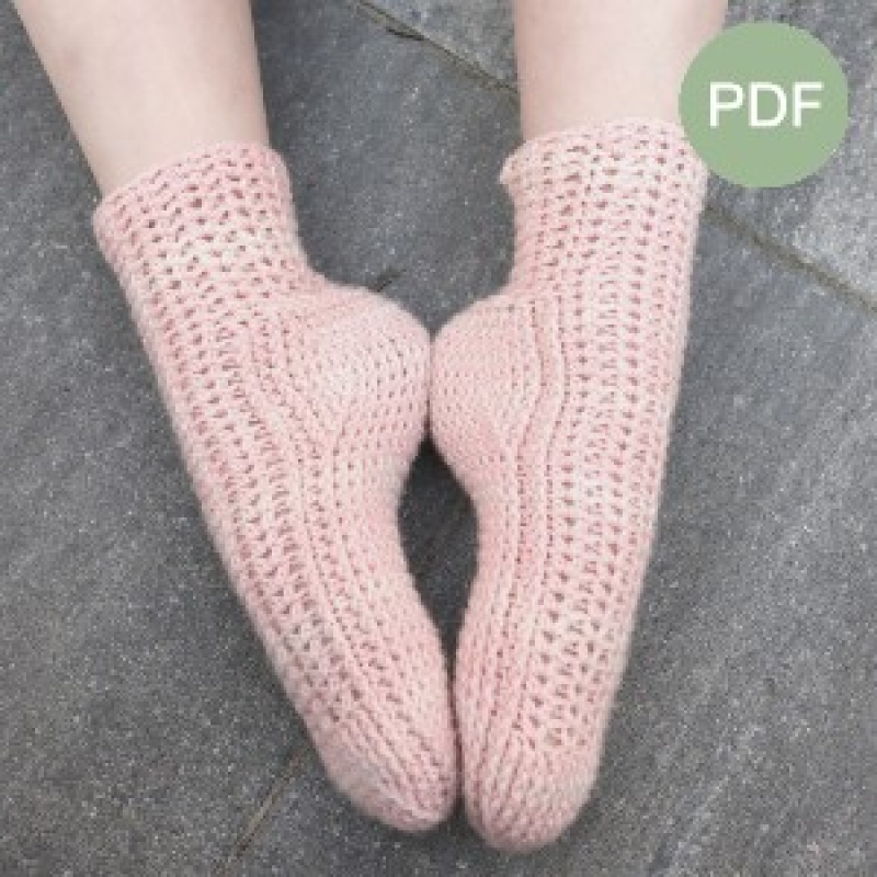 Vlindertjes Sokken PDF Patroon